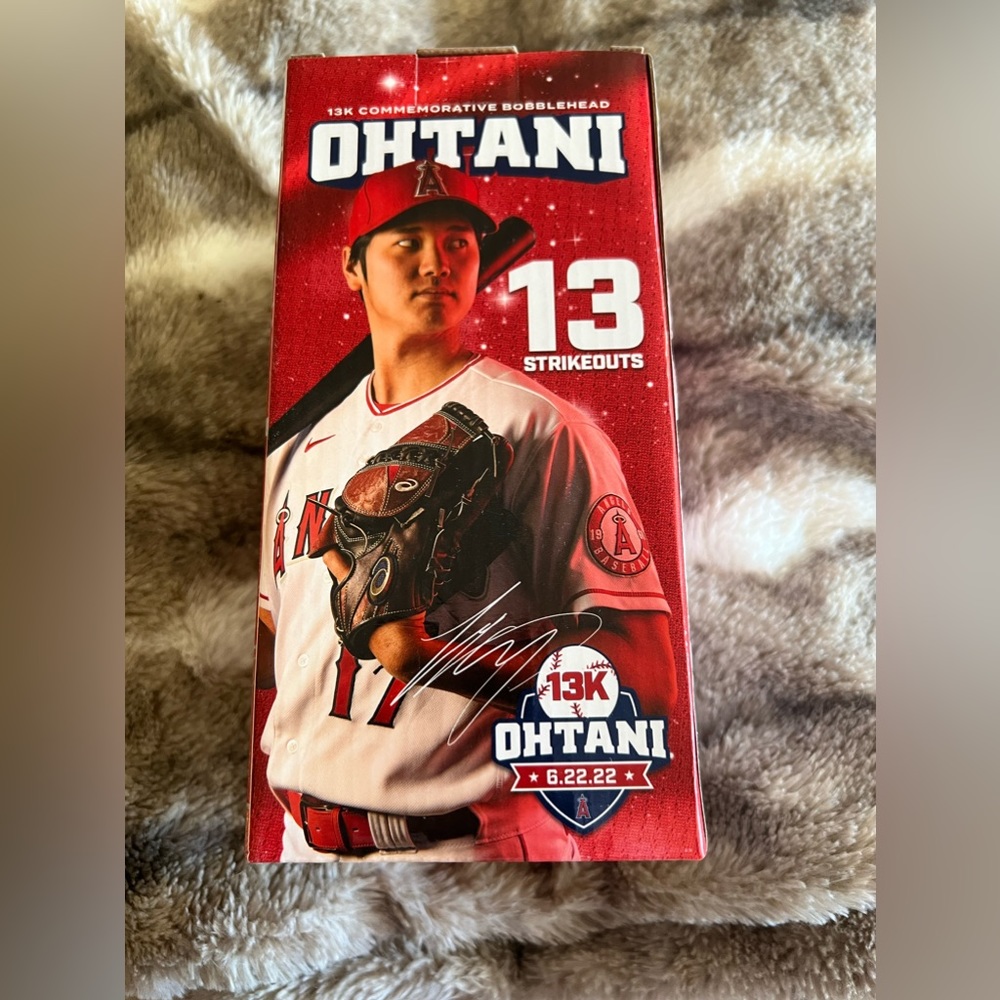 MLB Shohei Ohtani 13k Bobblehead | LAST OF ITS KIND | Unopened | 2022 Season